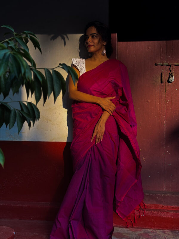 Wineish Saree - Image 2