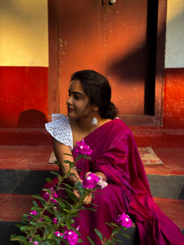 Wineish Saree - Image 3
