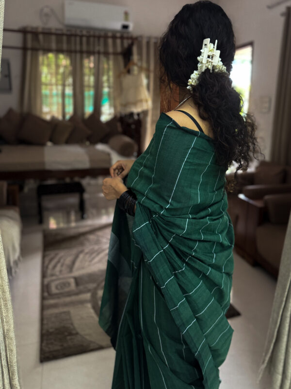 Marathakam saree - Image 7