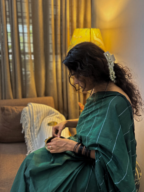 Marathakam saree - Image 5