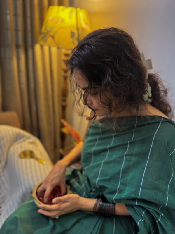 Marathakam saree - Image 3