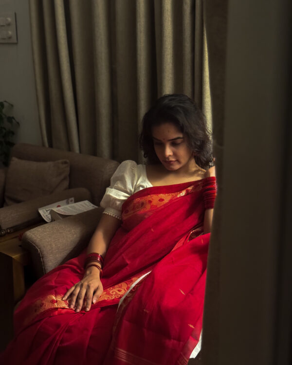 Gulmohar saree