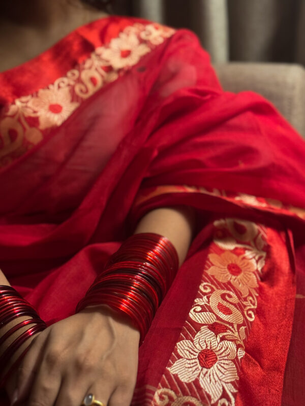 Gulmohar saree - Image 6