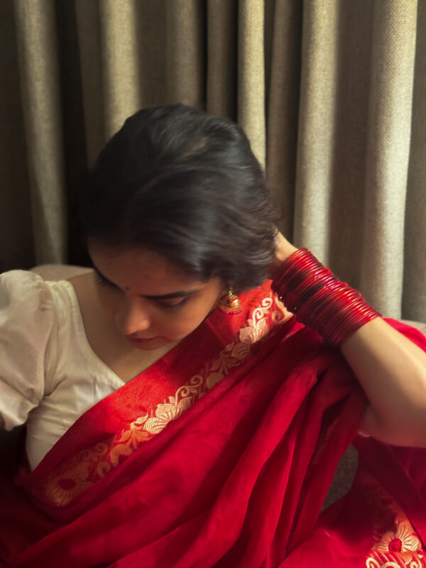 Gulmohar saree - Image 4