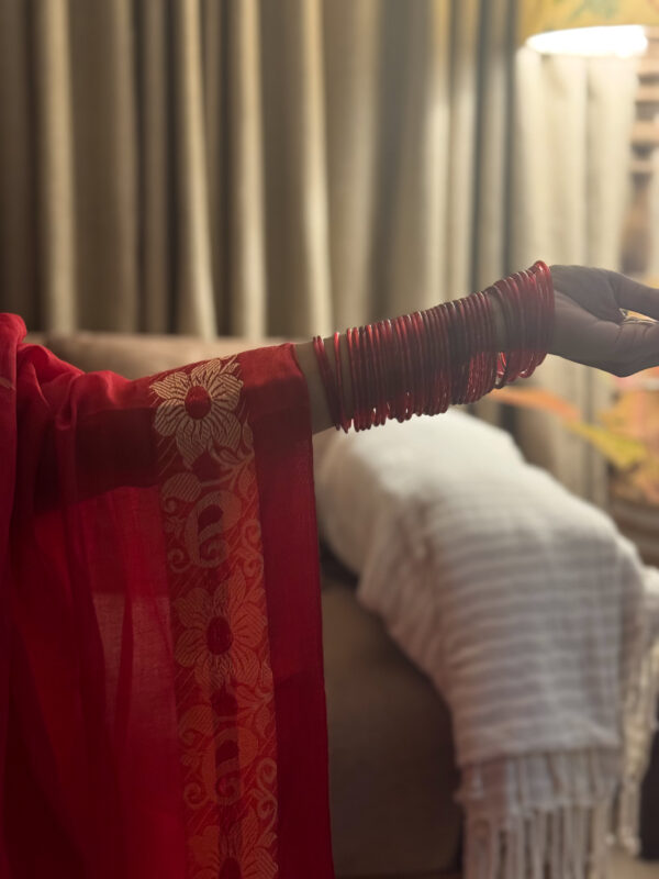 Gulmohar saree - Image 2