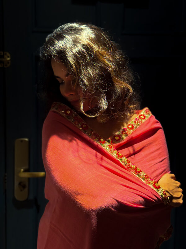 Valley of flowers saree - Image 4