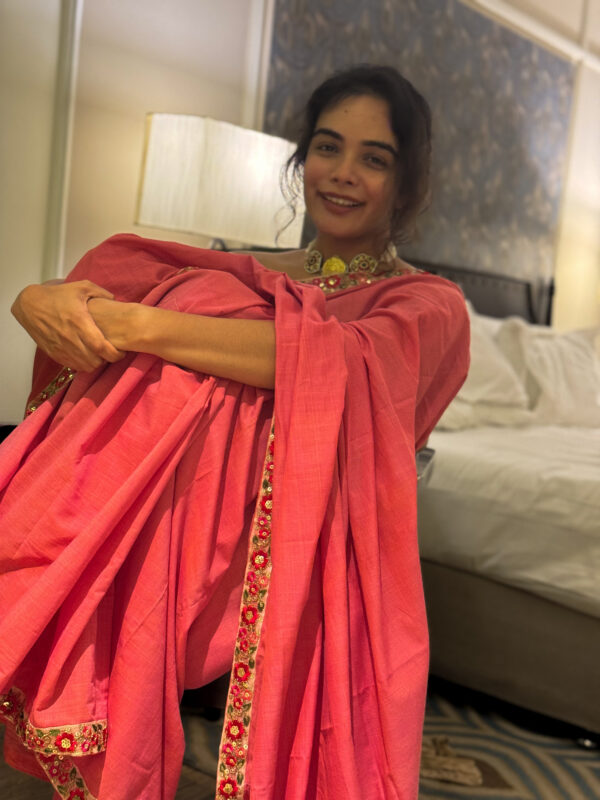 Valley of flowers saree - Image 11