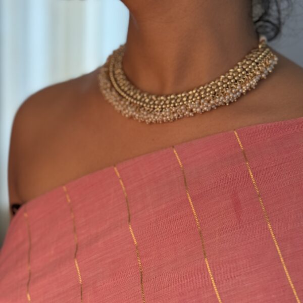 Necklace with beads