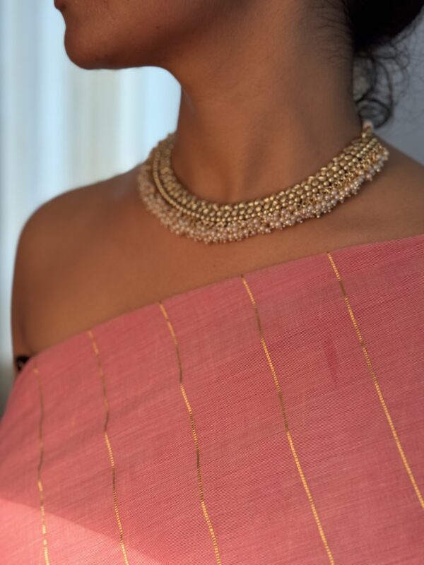 Necklace with beads
