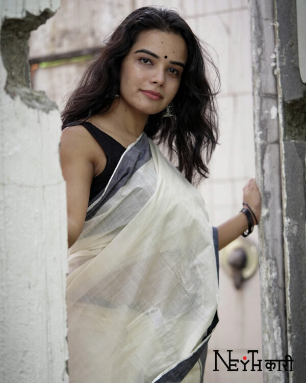 Kannaki black kara set mundu - Image 3
