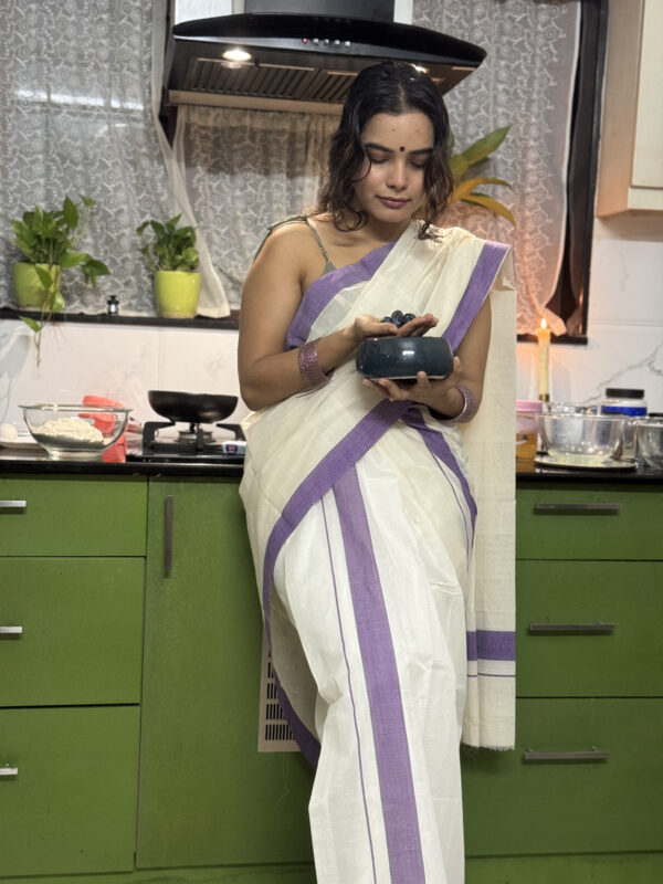 Blueberry set mundu - Image 2