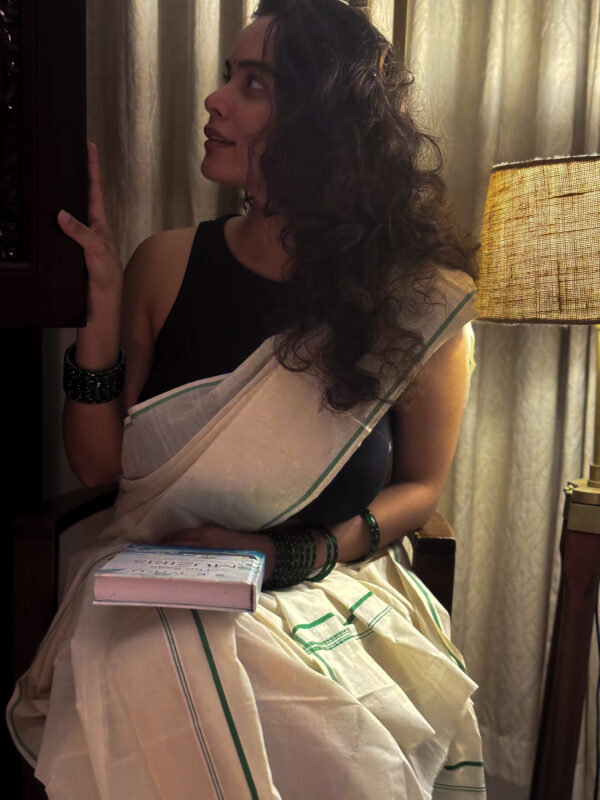 Pacha Puliyilakara set mundu - Image 6