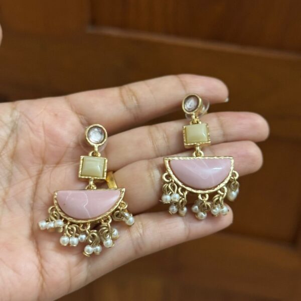 Peachy earrings